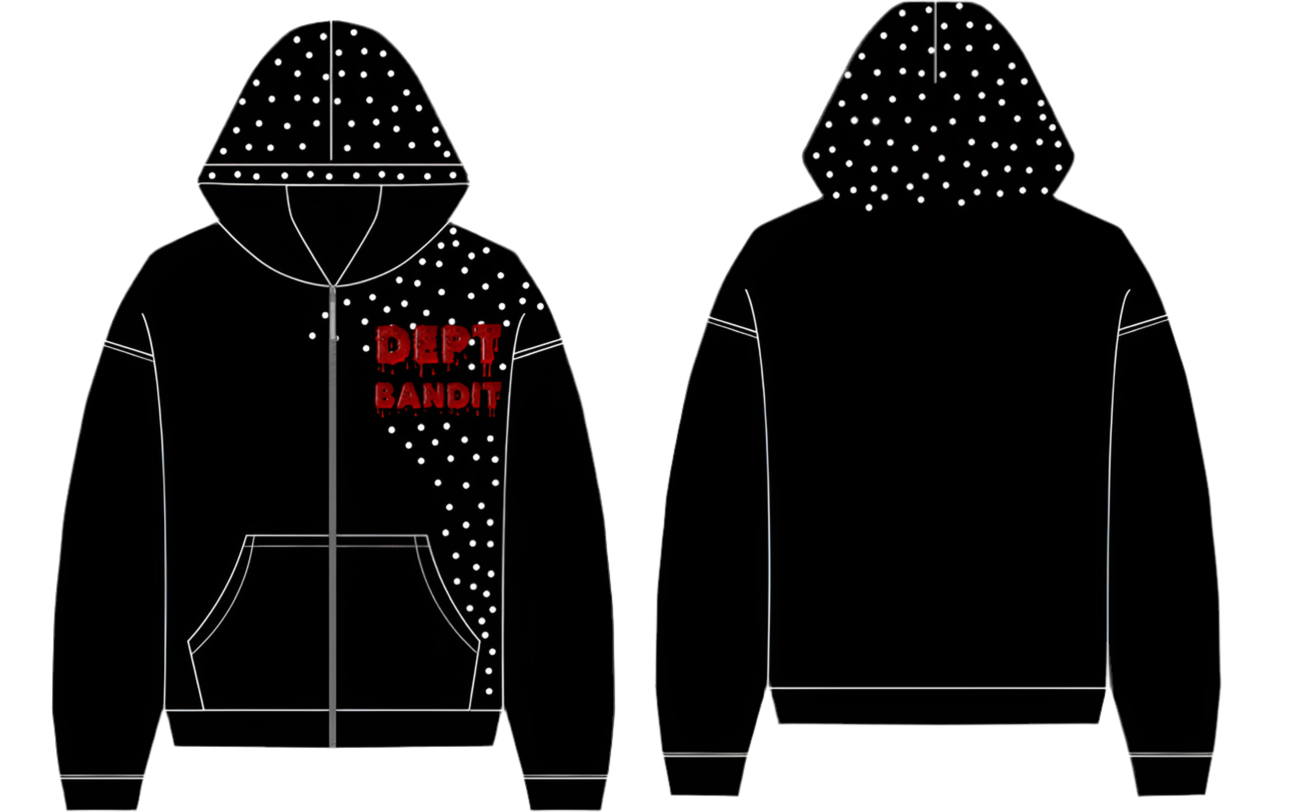 BLACK ICE ZIP UP 1DIE EDITION